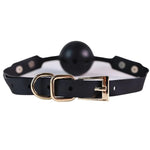 Silicone Ball For Moouth Sex Hollow Mouth Gag Breathable Gag Adjustable Strap Mouth Gag For Adult Sex Toys Bondage Gear & Accessories For Women Couples Red