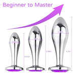 Butt Anales Training Kit Plugs Adult Toys For Women Men Couples Game Sunglasses Gb3-3C