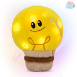 8'' Light Up Light Bulb Stuffed Animal Cute Light Bulb Soft Plush Toy Birthday Christmas Holiday Weekend Gift For Toddler Kids, Boys, Girls