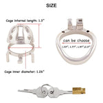Male Cock Cage Adult Game Sex Toy Ergonomic Design Stainless Steel Stealth Lock J3245 45Mm