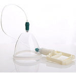 Woman Breast Pump Enlargement Cup Twin 2 Suction Cup With Manual Pump Set Body Cupping Massager Breast Feeding Pump