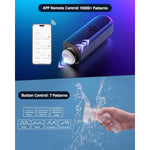 Solace Automatic Male Masturbator Stroker Toys, Hands-Free Electric Masturbators Cup With Adjustable Desk Mount 3D Realistic Pocket Pussy Adult Sex Toys & Games For Men Pleasure