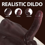 Silicone Strap On Harness with 7.3'' Dildo for Lesbian Couple