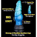 11" Huge Thick Monster Knot Horse Dildo - Big Dragon Fantasy Curved Anal Dildo With Large Suction Cup, Girthy Giant Ribbed Dildos For Men Women, Massive Adult Sex Toys & Games For Sexual Pleasure