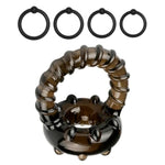 Ultra Soft Stretchy Sex Rings for Couples - 5 Different Sizes Erection Rings