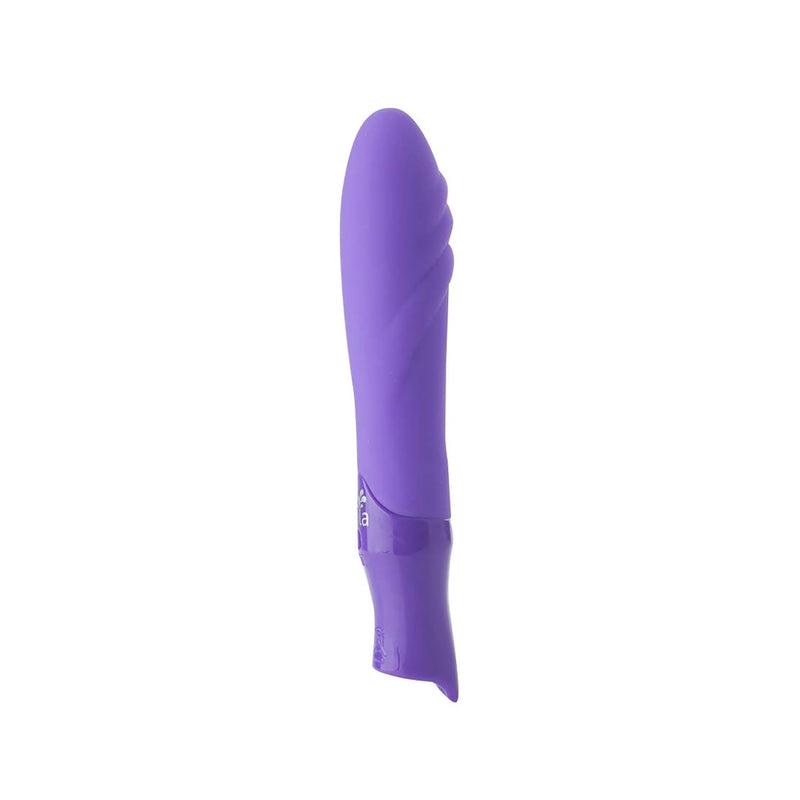 Margo Rechargeable Silicone Bullet Vibrator, Neon Purple