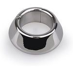 Male Penis Cock Ring Smooth Arc Ring Delay Ring Stainless Steel Scrotum Ball Stretcher Weights Pleasure Enhancing Sex Toys
