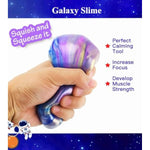 Galaxy Slime Set 24Pack, Party Favors, Multi-Color Stretchy Putty, Stress Relief Toy, Goody Bag Fillings For Kids