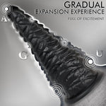 11 Inch Silicone Huge Anal Plug With Tapered Glans, 4.2'' Diameter Thick Black Dildo Anal Stretcher For Deeper Sex, Xxl Butt Plugs Massive Dildos Huge Anal Toys For G-Spot & P-Spot Stimulator