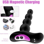 Vibrating Anal Beads + Electric Shock Wand Vibrator