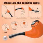Female Led Screen Clitoral Vibrator Sex Toys With 3Pcs Accessories, Sexual Pleasure Tools For Women Mini Vibrator Couples Flirt Sex Toy, High Frequency Powerful Clit G-Spot Nipple Stimulator Anal Vibe