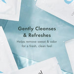 Organic Cotton Wipes, Body Cloth, On-the-Go, All Skin Types (20 Ct)