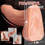 10 Inch Huge Thick Uncut Dildo,3.5'' Realistic Silicone Anal Dildo With Foreskin Head & Strong Suction Cup, Extra Large Wide Dildos Adult Sex Toy For Advanced Male Female Couple Anal Play Gaming