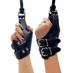 Bondage Cuffs Bondage Gear & Accessories Leather Wrist Bdsm Handcuffs Restraint For Bed Restraints Adjustable Handcuff Straps Sm Tools Fetish Erotic Slave Kinky Sex Things For Couples Women Men