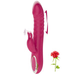 Vibrator Thrusting Dildo For Women G Spot Toy Clitoral Stimulator Sex Toys Dildos Sex Toy Thrusting Dildo Vibrator With 10 Thrusting & 10 Vibrating Modes Soft Sensory Machine Tool Gifts For Womens