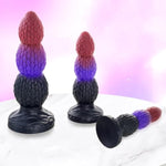 Anal Beads,6.69 Inch Anal Dildo Silicone,Knot Dildo Dragon Dildo With Strong Suction Cup And 3 Beads,Sex Toys For Men, Women,G Spot