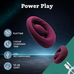 Vibrating Cock Ring for Men - 10 Modes w/Dynamic Pleasure Orb
