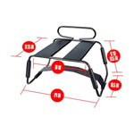 Sex Toys – Temptasia Surrender Sex Chair – Bdsm Bondage Furniture For Bedroom – Adjustable Sex Position Stool With Bouncing Seat & Strong Brackets – Kinky Sex Toy For Couples’ – Black