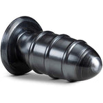 Jet Fuc Plug - 8 Inch Long Extra Girthy 3.5Wide Anal Butt Plug - Sturdy Suction Cup For Hands Free Play - Soft Plump Body Safe Sex Toy For Men Women - Huge 2 Pounds