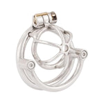 Male Small Chastity Device Cages Prevent Escape Design Closed Ring Cock Cage Adult Game Sex Toy B655 55Mm