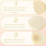 Nipple Toys Nipple Vibrator For Women – Bdsm Nipple Clamps With 10 Vibration Modes, Soft Silicone Remote-Controlled Sex Toys For Couples, Invisible Vibrating Clamps For Nipples And Clitoris