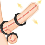 Silicone Cock Rings 3 Pcs Flexible Penis Ring Waterproof Cock Ring With Multiple Wearing Styles Penis Rings For Enhanced Erection Delayed Ejaculation Adult Male Sex Toys