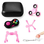 Fidget Toys For Adults, Fidget Toy For Kids 8-12, Airplane Toys For Toddlers 3-5, Car Activities Essentials Sensory Toys For Kids With Autism (Pink)