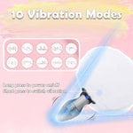 Bunny Tail Butt Plug Vibrator, Soft Silicone Anal Plug With White Furry Tail Plug, Wireless Remote Control Design, Rabbit Tail Trainer For Adult Sex Toys For Role Play Cosplay Women, Men And Couples