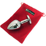 Steel Jeweled Butt Anal Plug Large Medium Small Training Sets