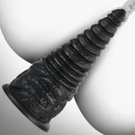 11 Inch Silicone Huge Anal Plug With Tapered Glans, 4.2'' Diameter Thick Black Dildo Anal Stretcher For Deeper Sex, Xxl Butt Plugs Massive Dildos Huge Anal Toys For G-Spot & P-Spot Stimulator