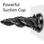 Black Anal Dildo Suction Cup, Ultra-Soft Suction Dildo For Women Men Gay Use, Lifelike Large Adult Toys, 7 Inch Dildo Animal Monster Tentacle