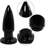 8.46 In Huge Thick Anal Butt Plug Trainer Super Big Butt Plug Anal Sex Toys With Suction Cup Anus Dilator Anal Dildo Anal Toy For Advanced Women Men Large Anal Stretcher (Black)