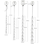 Vagina Plug Butt Plug Anal Plug For Anal Sex Glass Anal Trainer Toy Anal Beads Prostate Massager With Ring For Men Women Anal Sex Toys (S)