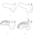 Metal Chastity Cock Cage Male Chastity Lock With Key Chastity Belt Penis Cage Sex Toy For Men Couples Bondage Sm Snake