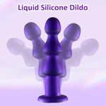 8'' Monster Knot Dildo - Fantasy Big Dragon Dildos With 3 Dog Knots, Thick Anal Dildo With Powerful Suction Cup, Giant Knotted Dildos For G-Spot Anal, Adult Sex Toys For Men And Women