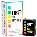 Party Game + After Dark Expansion Set - Card Game About How Your Friends & Family Rank Things, Stocking Stuffers & Board Games Night With Polarizing Priorities