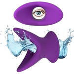 Silicone Anal Butt Plugs:Hollow Tunnel Anal Plug Anal Trainer Purple Anal Training Anal Sex Toys For Men Women Couples Soft Anus Dilator Anal Sex Trainer V-Shape Bdsm Toys Anal Toys (L)