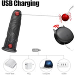 Vibrating Penis Extender 10 Vibration Enlargement Silicone Cock Sleeve With Ball Stretcher For Enlarge Thicken, Remote Control Realistic Penis Girth Sleeve, Sex Toy For Men & Couple