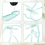 9.4 Inch Extended Dildo G Spot Stimulation Dildos With Powerful Suction Cup For Hands-Free Play Anal Adult Sex Toy For Women Men And Couple (Green)