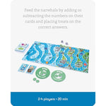 SimplyFun Arctic Riders - Educational & Fun Math Games for Kids - Practice Upper Level Addition & Subtraction Skills for Kids 7 & Up - 2 to 4 Players