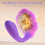 Pressure-Sensitive Wearable Vibrator Remote 8 Tap 8 Vibe Sex Toys for Women
