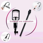 Penis Pump Kit Negative Pressure Unit Manual Tie Rods, Connecting Tubes, Manual Penis Pump Tie Rods With Air Valve Switch,Manual Male Enlargement Extension Pump Kit (1 Tie Rod + 1 Connection Tube)