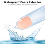Reusable Penis Enlarger Beads Cock Extender Condom Balls Penis Sleeve Accessory Male Sex Toys For Female G-Spot Stimulation Enhance Sexual Experience