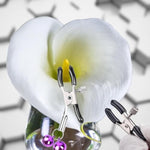 Adjustable Metal Nipple Clamps Non-Piercing Adjustable Metal Nipple Clamps On Nipple Rings Decorative Clip For Clothing Accessories