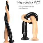 13Inch Long Anal Plug Sex Toy - Soft Flexible Anal Dildo Butt Plug Vaginal Prostate Massage Anus Deep Stimulation Anal Sex Toy For Women Men