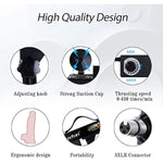 Sex Machine Dildo Machine With Realistic Dildo,Fuck Machine For Women With 3Xlr Connector,Thrusting Sex Machine For Man,Adult Toys Sex Toy With 8 Accessories