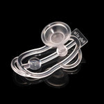 Chastity Device With Urination Funnel, Ventilated Male Chastity Cage, Penis Training Clip Sm Bondage Sex Toy, Nylon Resin, Lightweight & Durable, 3.8In Length, 1.3In Inner Diameter (Clear)