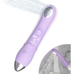 Vibrating Enema Shower Nozzle With 10 Vibration Modes Douche Washer For Vaginal Anal Channel Sex Doll Male Masturbator Anal Cleaning, Adapted To The Shower Connection