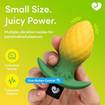 Pineapple Vibrating Butt Plug Sex Toys for Men & Women