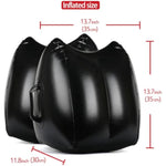 Sex Furniture For Bedroom Triangle Pillow Wedge For Adult Stuff Couples Inflatable Sofa Kinky Play Cushion Sex Toys Position Seat Set Men Women Sex Games U-Shaped Support Novelties Tools Kit